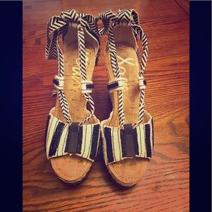Sam Edelman Beaded Wedges